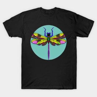 Dragonfly: Beautiful, colorful, and ornate | T-Shirt